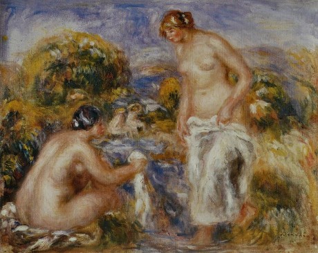 Renoir- Koupající se ženy