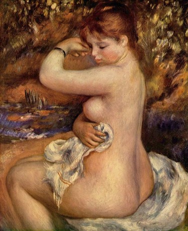 Renoir- Po koupeli