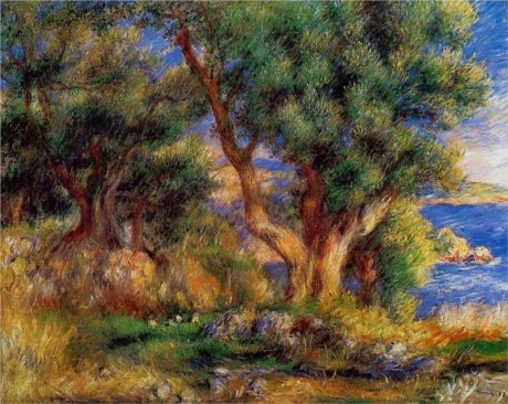 Renoir-Pobřeží poblíž Mentonu Ido